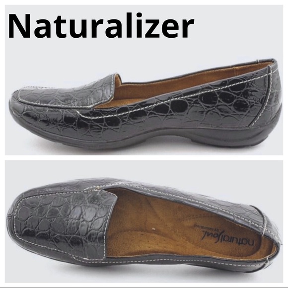 naturalizer patent loafers